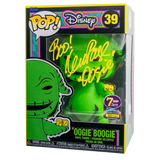Signature Series Ken Page Signed Pop - Oogie Boogie Blacklight Edition (The Nightmare Before Christmas)