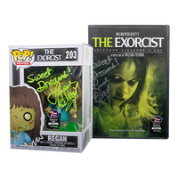 Signature Series Linda Blair Signed Pop & DVD Bundle - The Exorcist