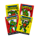 * Lot of 4 Vintage Topps Teenage Mutant Ninja Turtles Unopened Trading Card Packs