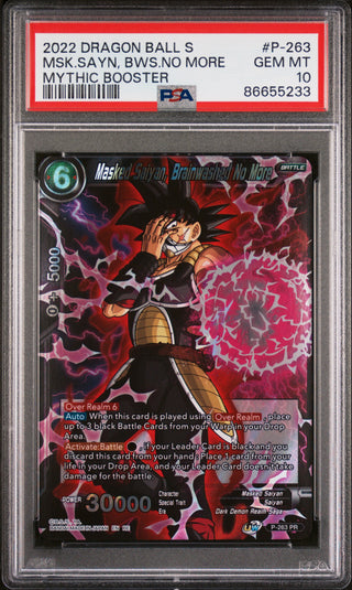 dragon ball super card game 2022 2022 DRAGON BALL SUPER MYTHIC BOOSTER MSK.SAYN, BWS.NO MORE #P-263