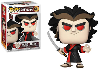 Funko Pop! Mad Jack Samurai Jack 1781 Vinyl Figure in PopShield Protector