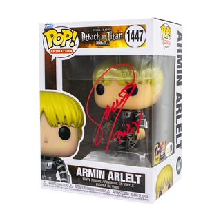 Marina Inoue Signed (Red) Armin Arlelt Funko Pop - 7BAP Signature Series