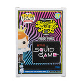 Squid Games Freddy Funko Bundle - Player 456 (2000 Made), Masked Worker (4000 Made), and Masked Manager(4000 Made) (2022 Blacklight Battle Exclusive)