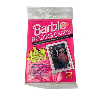 1990 Mattel Barbie Cards Unopened Pack
