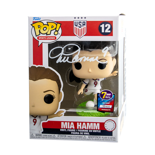 Mia Hamm Signed Mia Hamm Funko Pop - 7BAP Signature Series