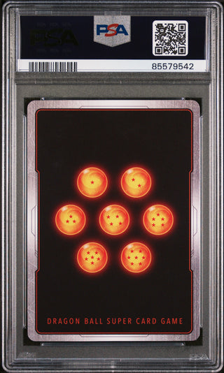 2021 DRAGON BALL SUPER 5 SAIYAN SHOWDOWN ULT MINUS POWER BALL #BT15-139 - PSA 10