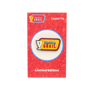 * Mystery Grail Logo One Piece Enamel Pin – Limited Edition