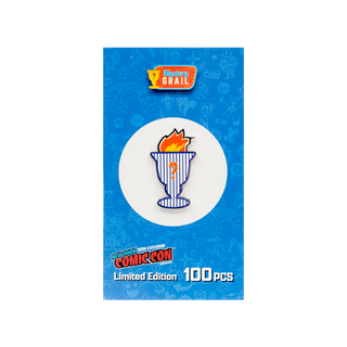 Mystery Grail Logo "Mets" Limited Edition NYCC 2026 Enamel Pin /100pcs