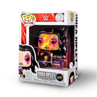 Rhea Ripley Signed Funko Pop Chase LE 15 - NYCC 7BAP Signature Series Exclusive