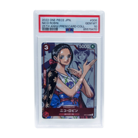 Nico Robin #008 (Foil, 25th Anniversary Premium Card Collection) Trading Card - 2022 One Piece Japan - PSA 10
