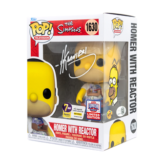 Nik Ranieri Signed Homer with Reactor Funko Pop - 7BAP Signature Series