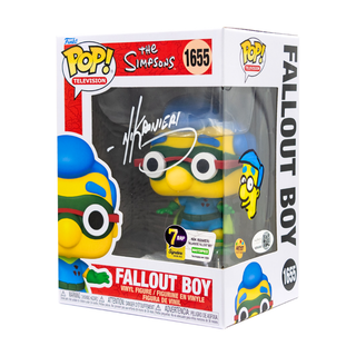 Nik Ranieri Signed Fallout Boy Funko Pop - 7BAP Signature Series