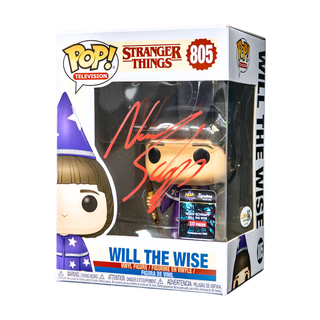 Noah Schnapp Signed Will The Wise Funko Pop - 7BAP Signature Series