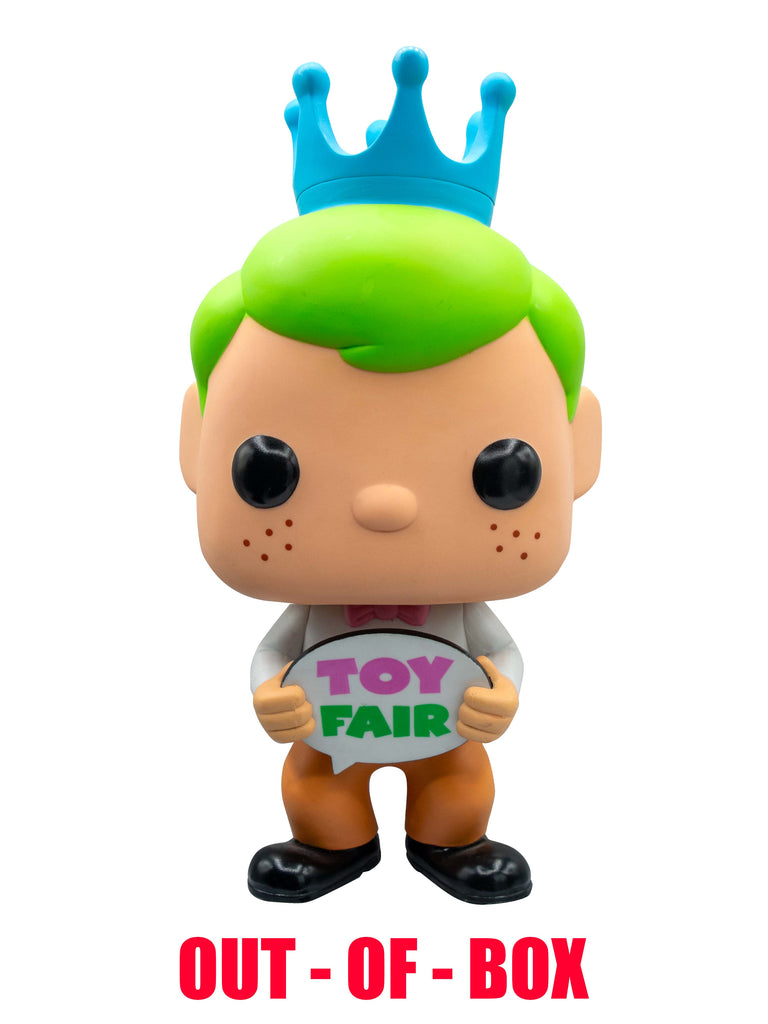 Out-Of-Box Freddy Funko, Green Hair (9", Giant, Toy Fair Sign) /12 [Condition: 7.5/10]