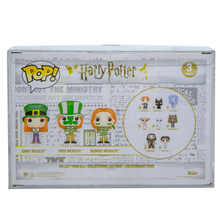 3-Pack Weasley Quidditch Funko Pop! PopShield Protectors