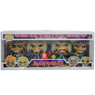 4-Pack Iron Maiden 2020 Funko Pop! PopShield Protectors