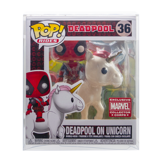 Deadpool on Unicorn/Kylo Tie Fighter Funko Pop! PopShield Protectors