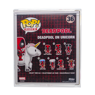 Deadpool on Unicorn/Kylo Tie Fighter Funko Pop! PopShield Protectors