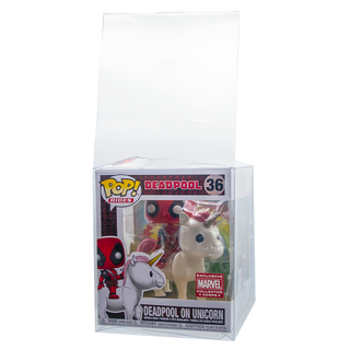 Deadpool on Unicorn/Kylo Tie Fighter Funko Pop! PopShield Protectors