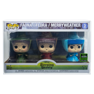 Sleeping Beauty 3-Pack Funko Pop! PopShield Protectors