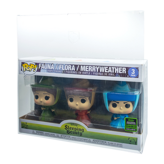 Sleeping Beauty 3-Pack Funko Pop! PopShield Protectors