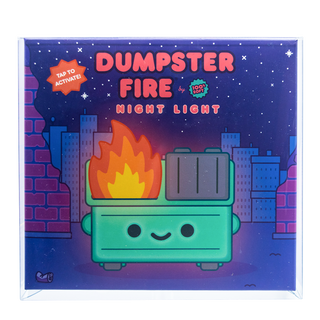 Dumpster Fire Night Light PopShield Protectors