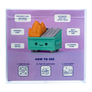 Dumpster Fire Night Light PopShield Protectors