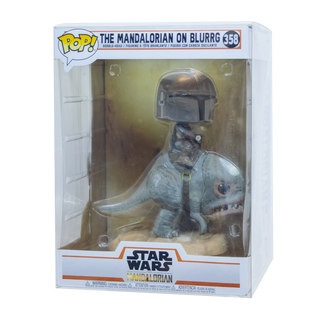 Mandalorian on Blurrg Funko Pop! PopShield Protector