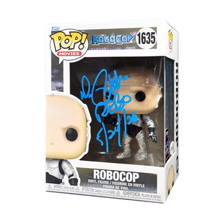 Peter Weller Signed RoboCop Funko Pop - 7BAP Signature Series