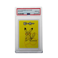 ⋆ Pikachu Trading Card - 2019 Pokémon Old Maid - PSA 10 ⋆