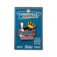 ⋆ Funko Funkoville (SDCC 2023) Pin - Funko Lanes (500 made) ⋆