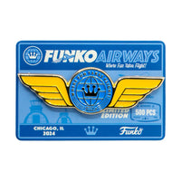 * Funko Airways (2024 C2E2) Enamel Pin - Limited Edition /500 pcs