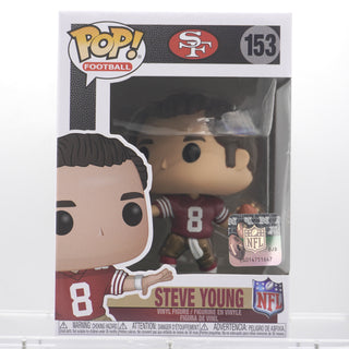* Funko Pop! Steve Young, San Francisco 49ers, NFL 153 Vinyl Figure in PopShield Protector