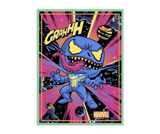 * Funko Poster: Marvel Venom (Black Light)