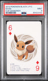 2012 POKEMON BLACK 2 PLAYING CARDS EEVEE # - Graded PSA MINT 9