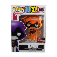 Signature Series Tara Strong Signed Pop - Raven  (Teen Titans Go!)