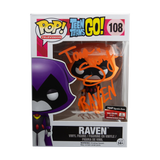 Signature Series Tara Strong Signed Pop - Raven  (Teen Titans Go!)