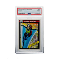 ⋆ Rogue #41 Trading Card - 1990 Marvel Universe - PSA 9 ⋆