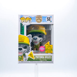 * Funko Pop! Protomoa Wolves Flocked SE – 2023 Camp Fundays Exclusive /850 made