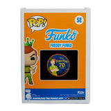 Mike Becker Signed Pop - Freddy Funko as Peter Pan SE - Arena Freddy Exclusive/ 4500 made