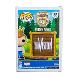 Freddy Funko as Vision (Green Outfit, Glow in the Dark) SE - 2023 Camp Fundays Exclusive /500 made