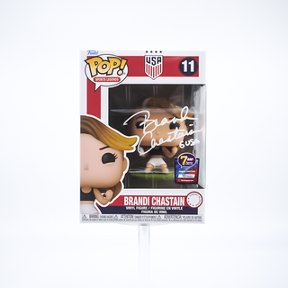 * Signature Series Brandi Chastain Signed Pop – Brandi Chastain Sports Legends 11 /70 pieces