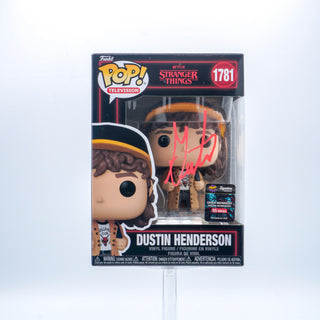 * Signature Series Gaten Matarazzo Signed Pop – Dustin Henderson (Stranger Things) 1781 /55 pieces