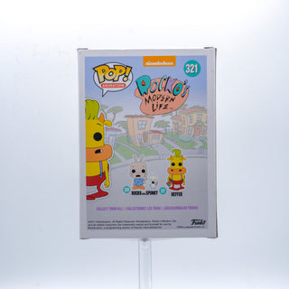 * Signature Series Tom Kenny Signed Pop – Heffer Rocko's Modern Life 321 /15 pieces
