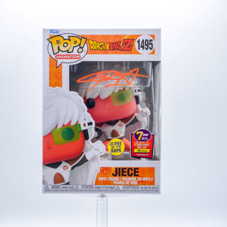 * Signature Series Chris Sabat Signed Pop – Jiece Glow in the Dark, Dragon Ball Z 1495 – Entertainment Earth Exclusive /40 pieces