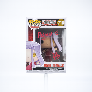 * Signature Series Darren Dunstan Signed Pop – Maximillion Pegasus Yu-Gi-Oh! 716 /30 pieces