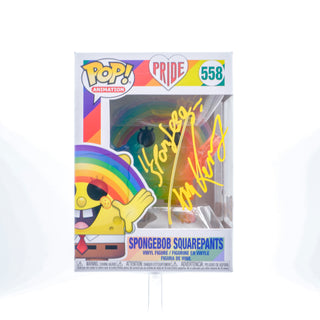 * Signature Series Tom Kenny Signed Pop – Spongebob Squarepants, Rainbow 558 /1 of 1