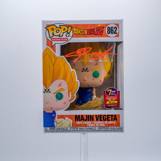 * Signature Series Chris Sabat Signed Pop – Majin Vegeta Powering Up, Dragon Ball Z 862 /60 pieces