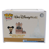 * Signature Series Bret Iwan Signed Pop - Hollywood Tower Hotel and Mickey Mouse