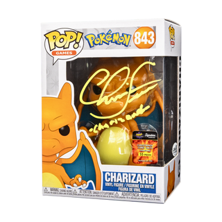 Christopher Corey Smith Signed Charizard Funko Pop - 7BAP Signature Series